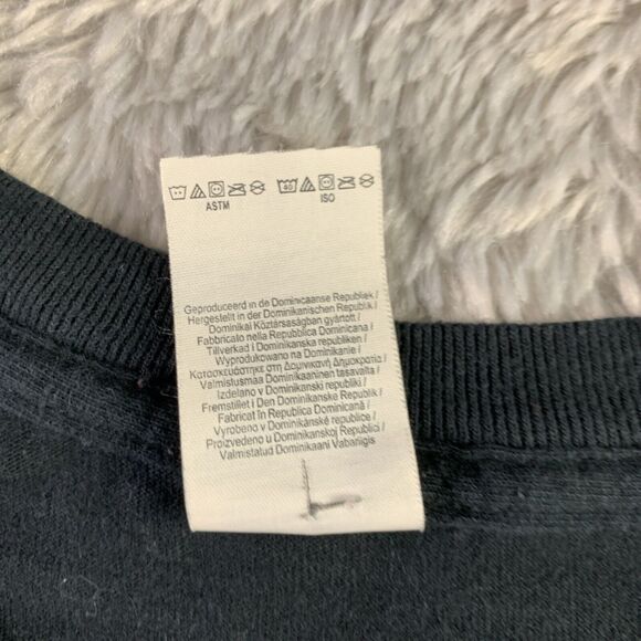 Oklahoma State Cowboys Shirt Mens Extra Large Black Orange Pistols Firing OSU - Picture 9 of 10